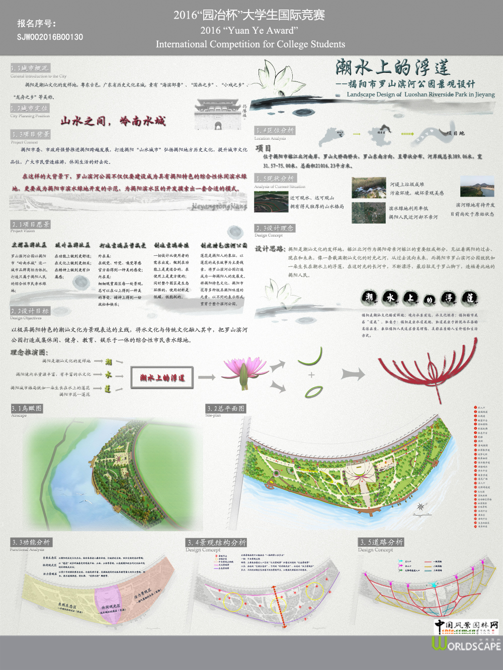 揭阳市罗山滨河公园景观设计