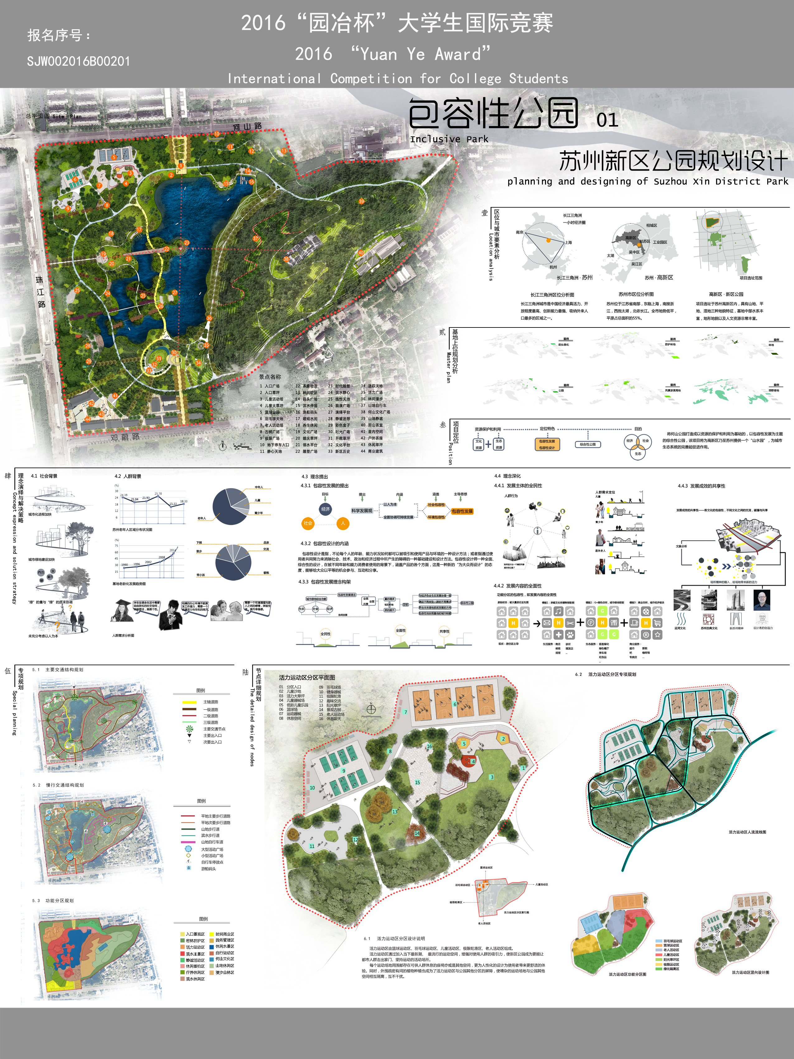 包容性公园——苏州新区公园景观规划设计