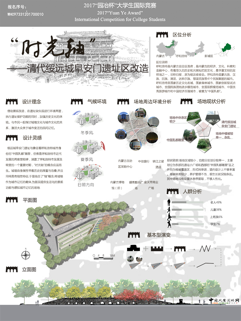 时光轴——清代绥远城阜安门遗址区改造