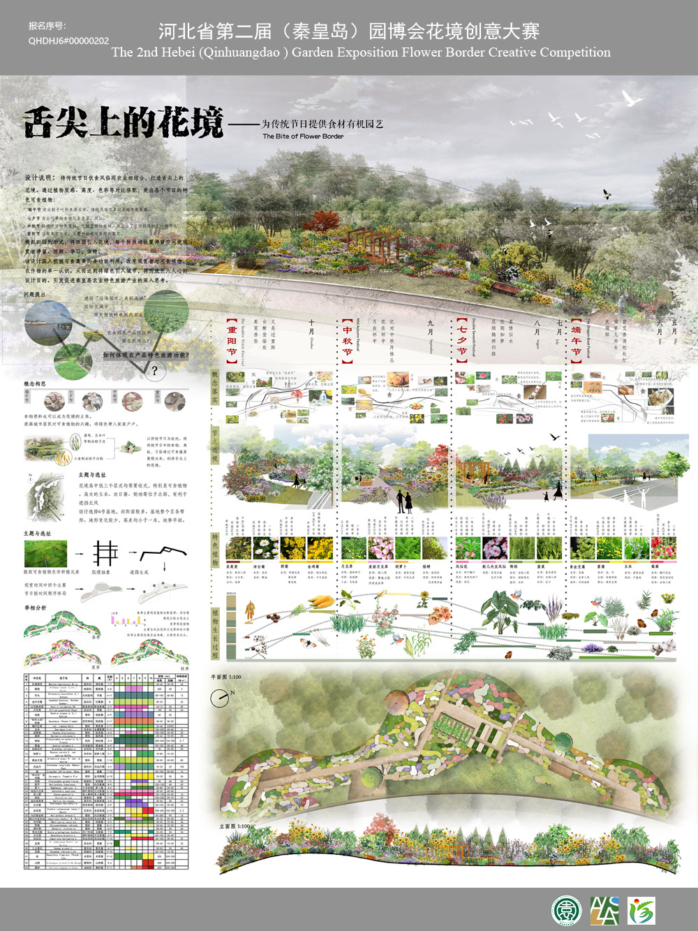 舌尖上的花境