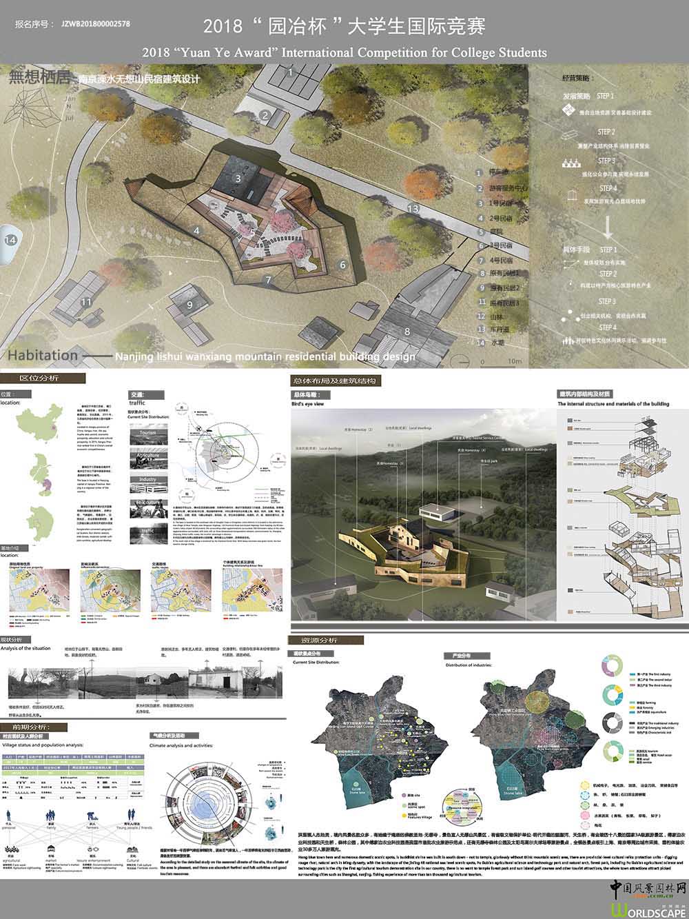现代居住方式下乡村民宿建筑设计的初步探索-以南京溧水无想山民宿建筑设计为例