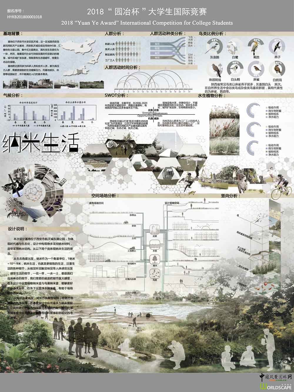 纳米生活—西安航天东湖公园景观设计