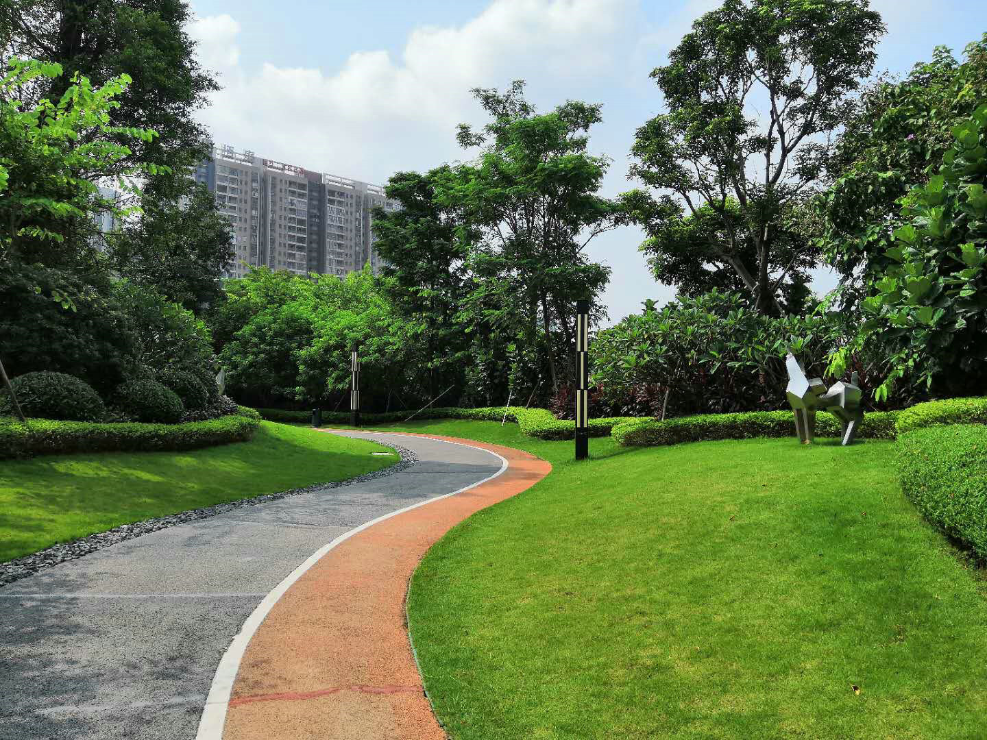 泰丰花园一期A标段展示区园林景观工程