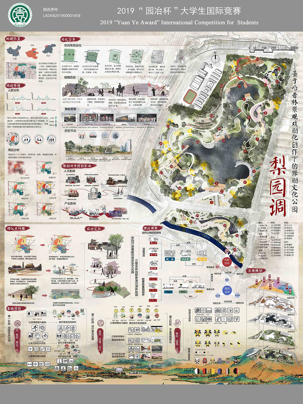 梨园调 基于哈普林景观戏剧化创作下的豫剧文化公园