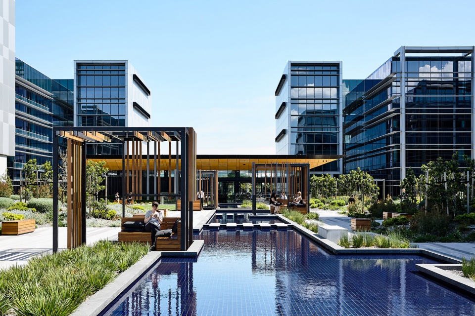 Peter Ryan Architects | 加勒比商业公园二期景观设计