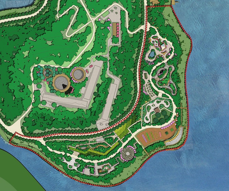 健康花园平面图