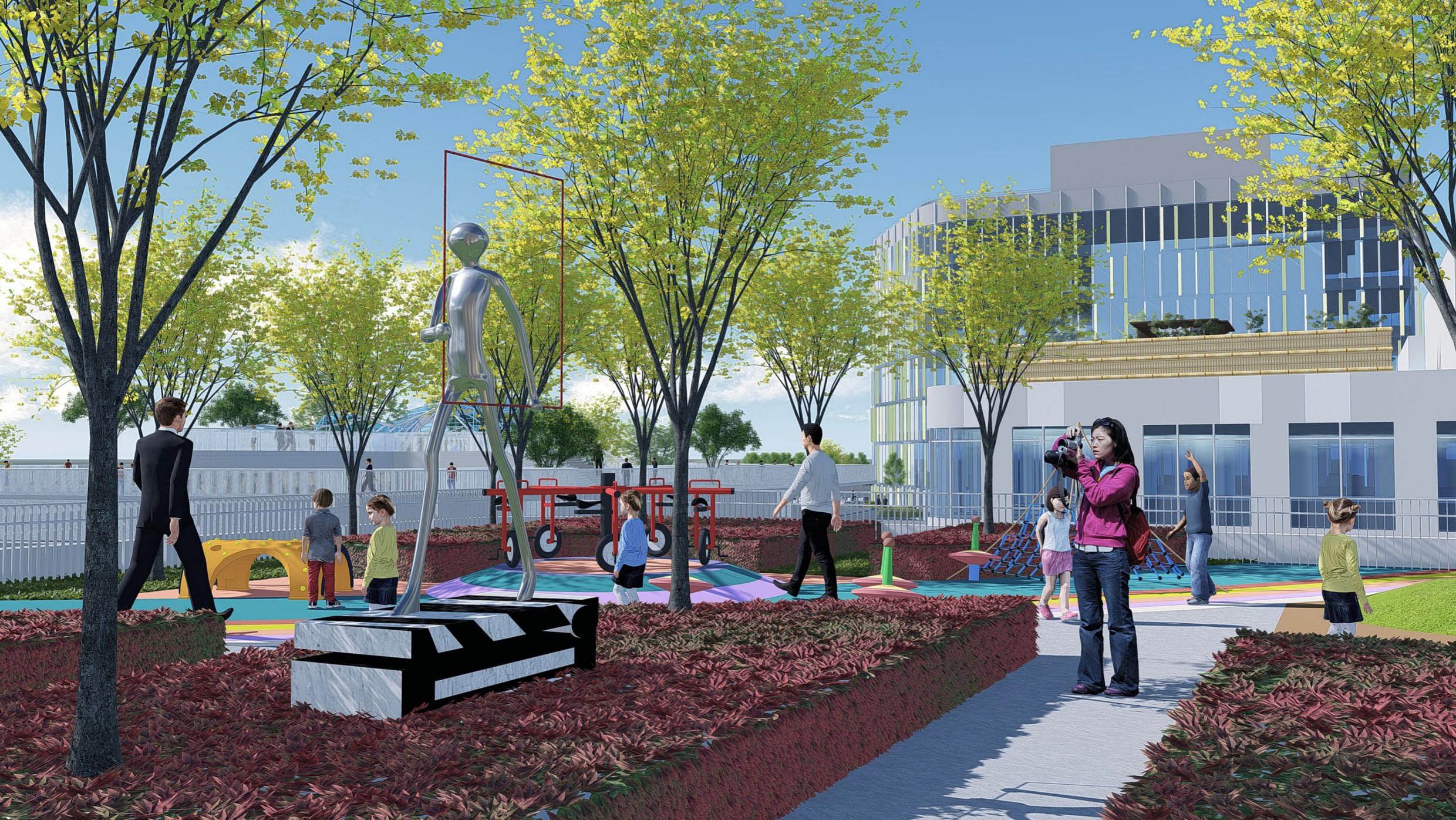 2号楼影视乐园结合儿童乐园