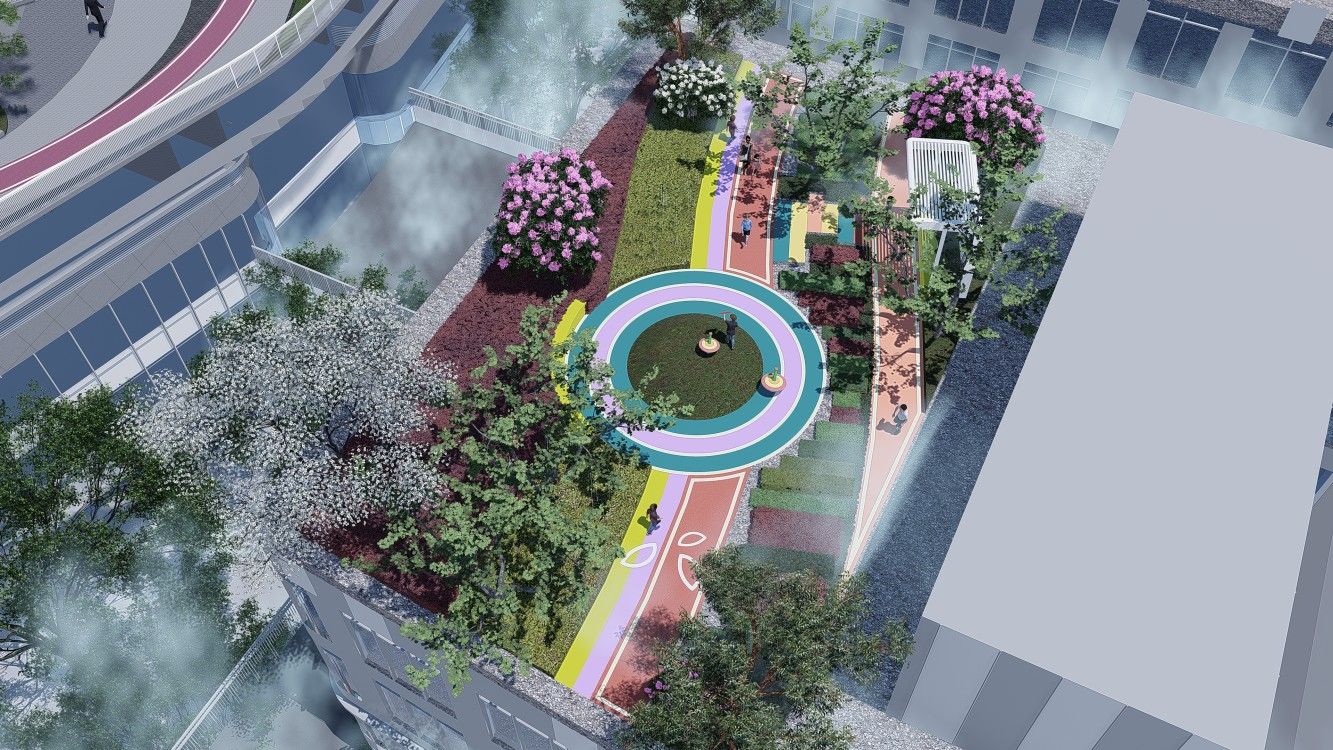 3号楼儿童游园屋顶花园