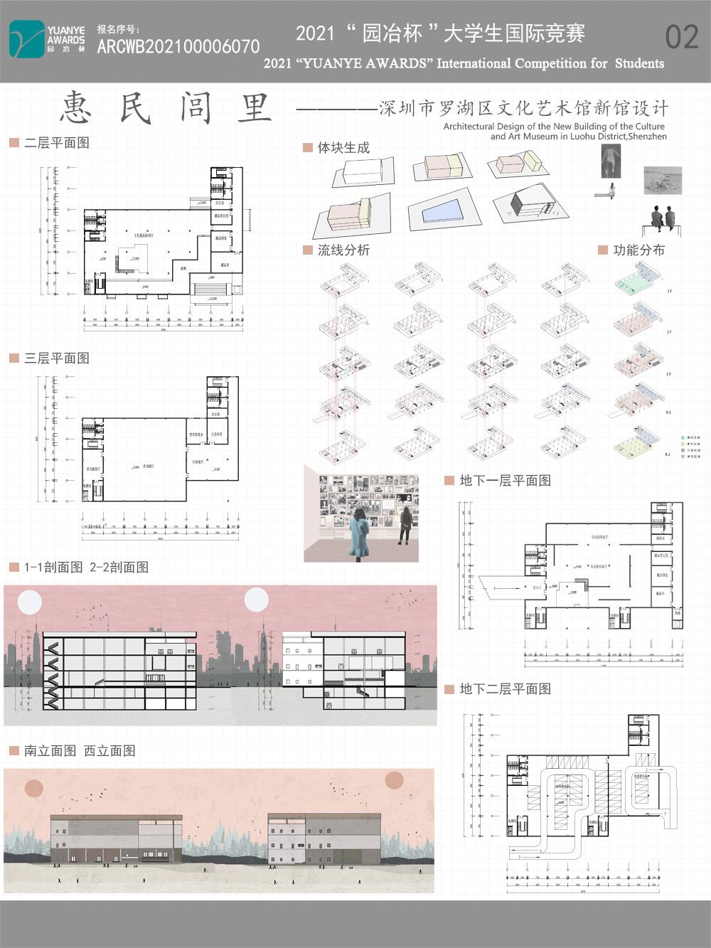 深圳市罗湖区文化艺术馆新馆建筑设计