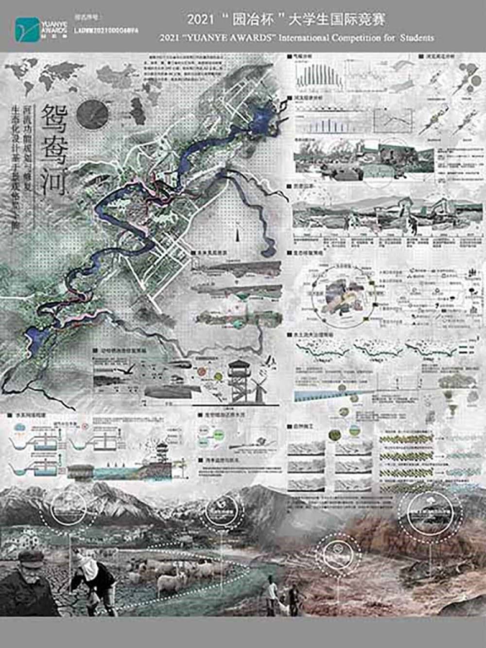 鸳鸯河—生态化设计基于景观格局下的河流功能规划与修复