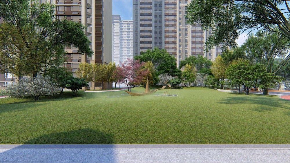 电建地产·济南洺悦府景观设计方案