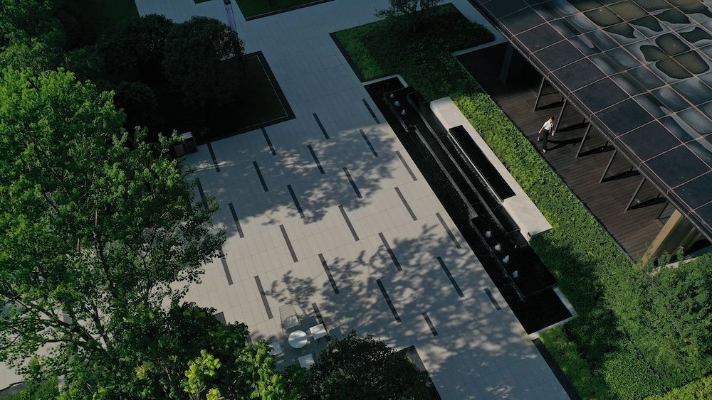 电建地产·广州洛悦玉府扩大展示区园林景观绿化工程