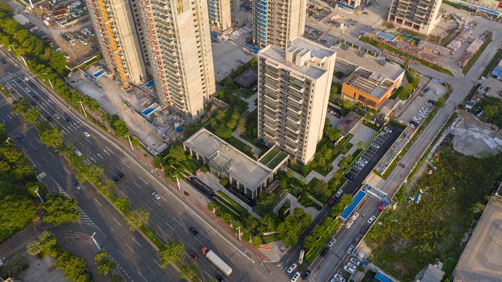 电建地产·广州洛悦玉府扩大展示区园林景观绿化工程