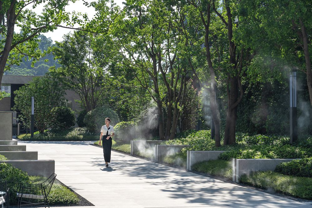 电建地产·广州洛悦玉府扩大展示区园林景观绿化工程