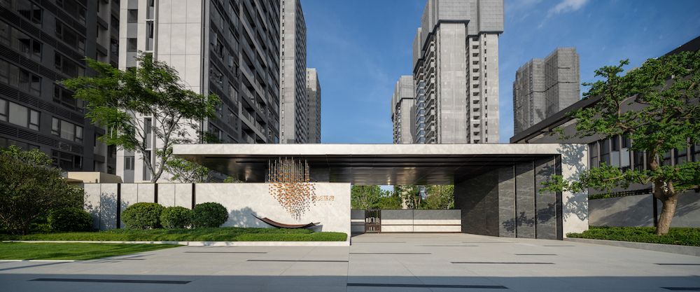 电建地产·广州洛悦玉府扩大展示区园林景观绿化工程