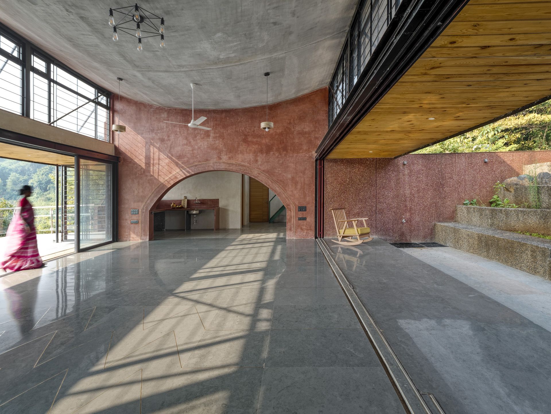 园冶杯参赛作品 | Red Brick Studio: 印度浦那倒拱顶住宅