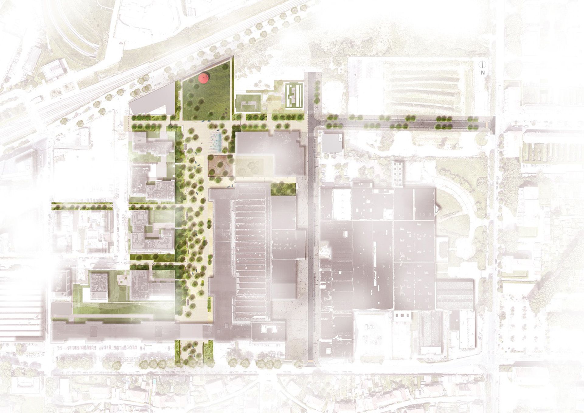 园冶杯参赛作品 | LATZ PARTNER：法国里昂塔塞丝织厂公共空间改造