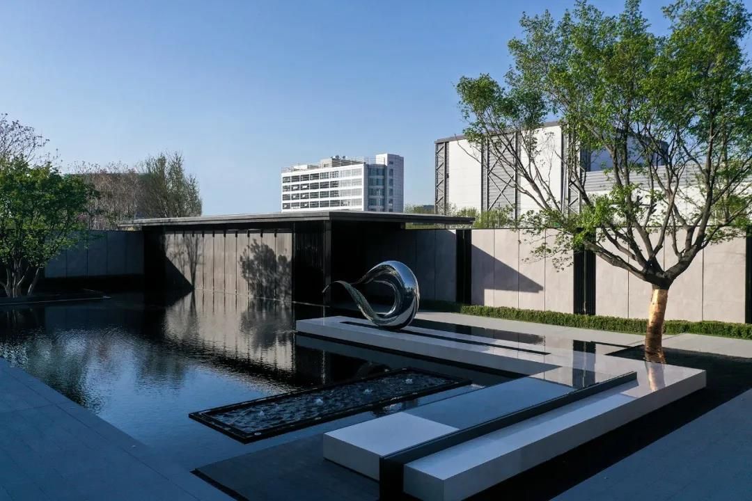 五天景观天津景瑞誉璟天地示范区雕塑设计