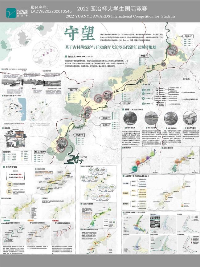守望——基于古村落保护与开发的青弋江泾县段沿江景观带规划
