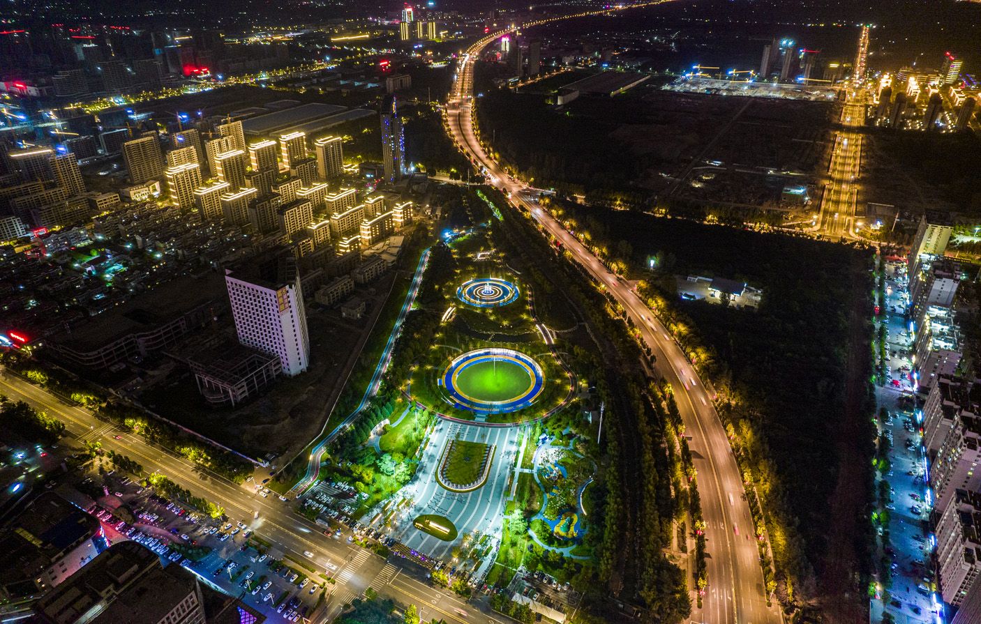 夜景鸟瞰1