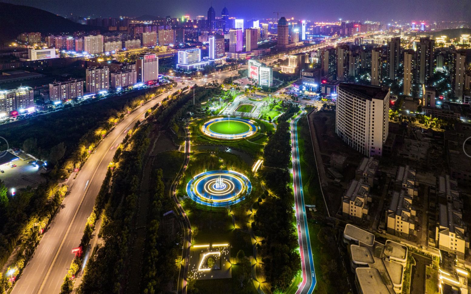 夜景鸟瞰2