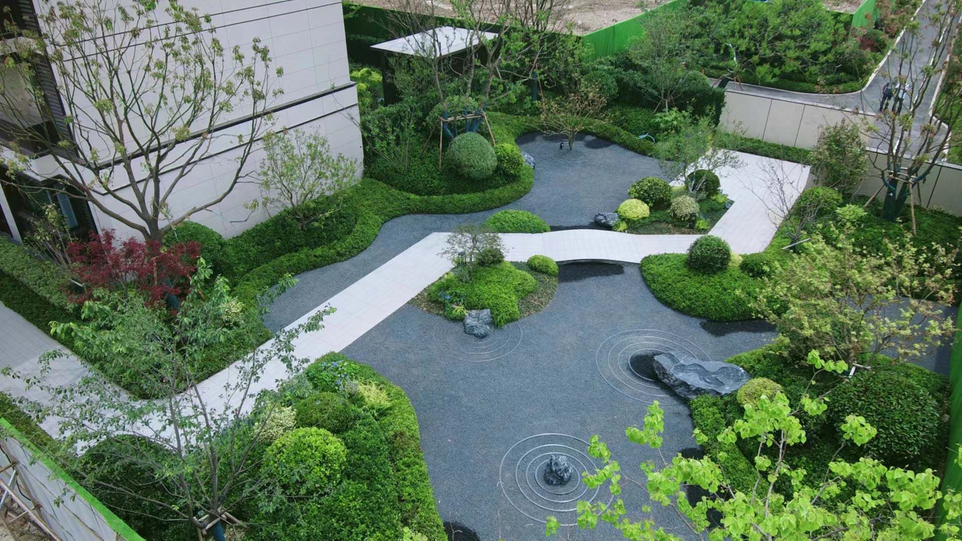 舒城华安绿城春澜滨湖展示区景观绿化及道排工程