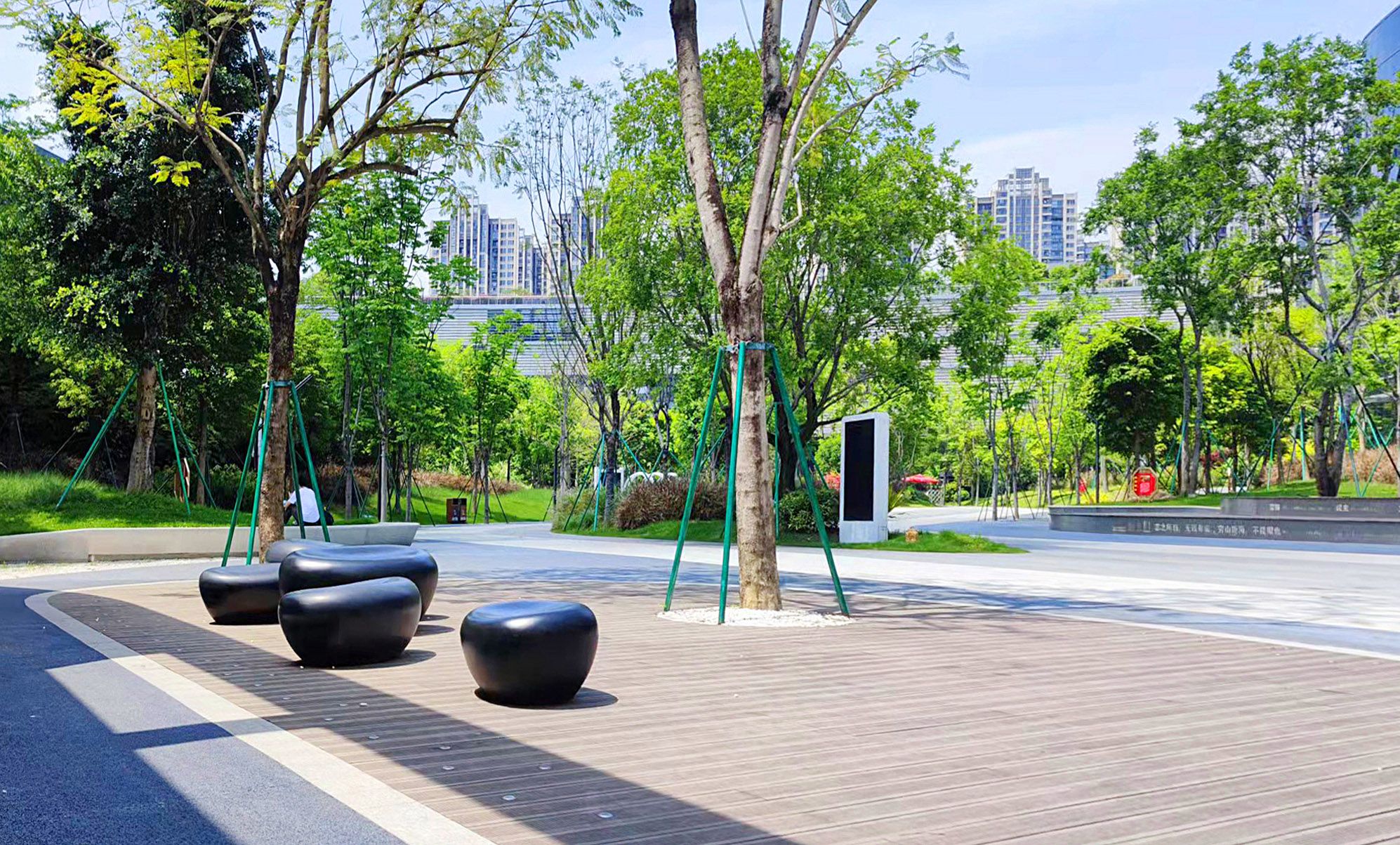 福州市高新区创业园中央绿化带景观建设工程
