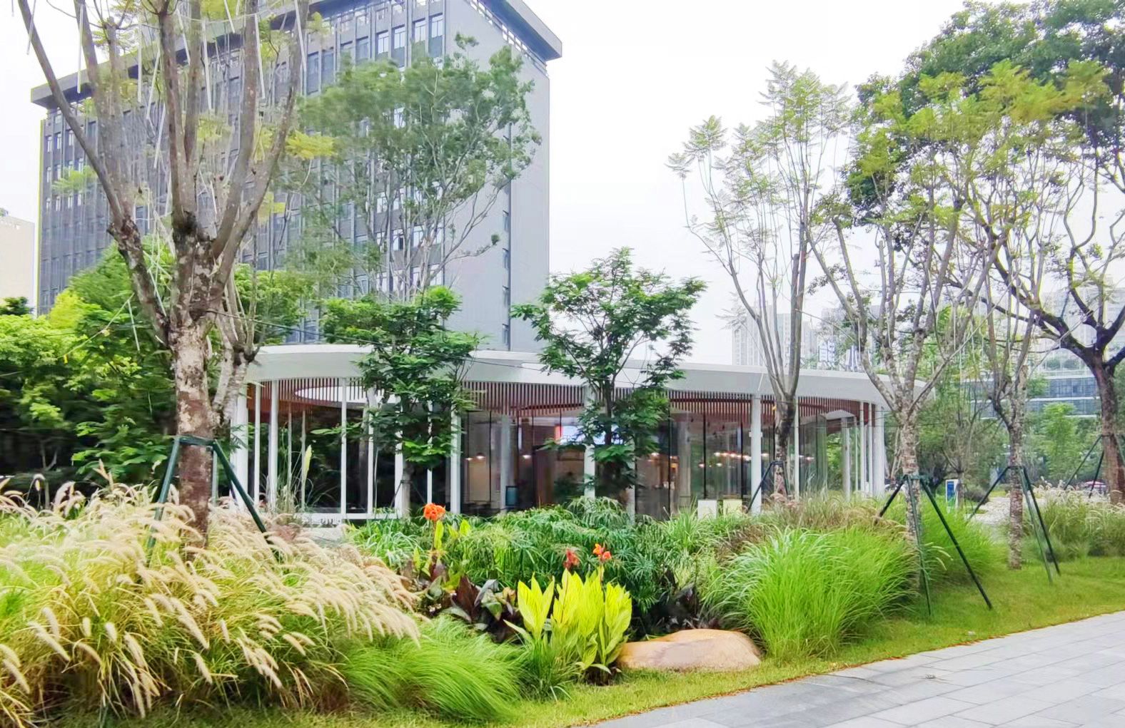 福州市高新区创业园中央绿化带景观建设工程