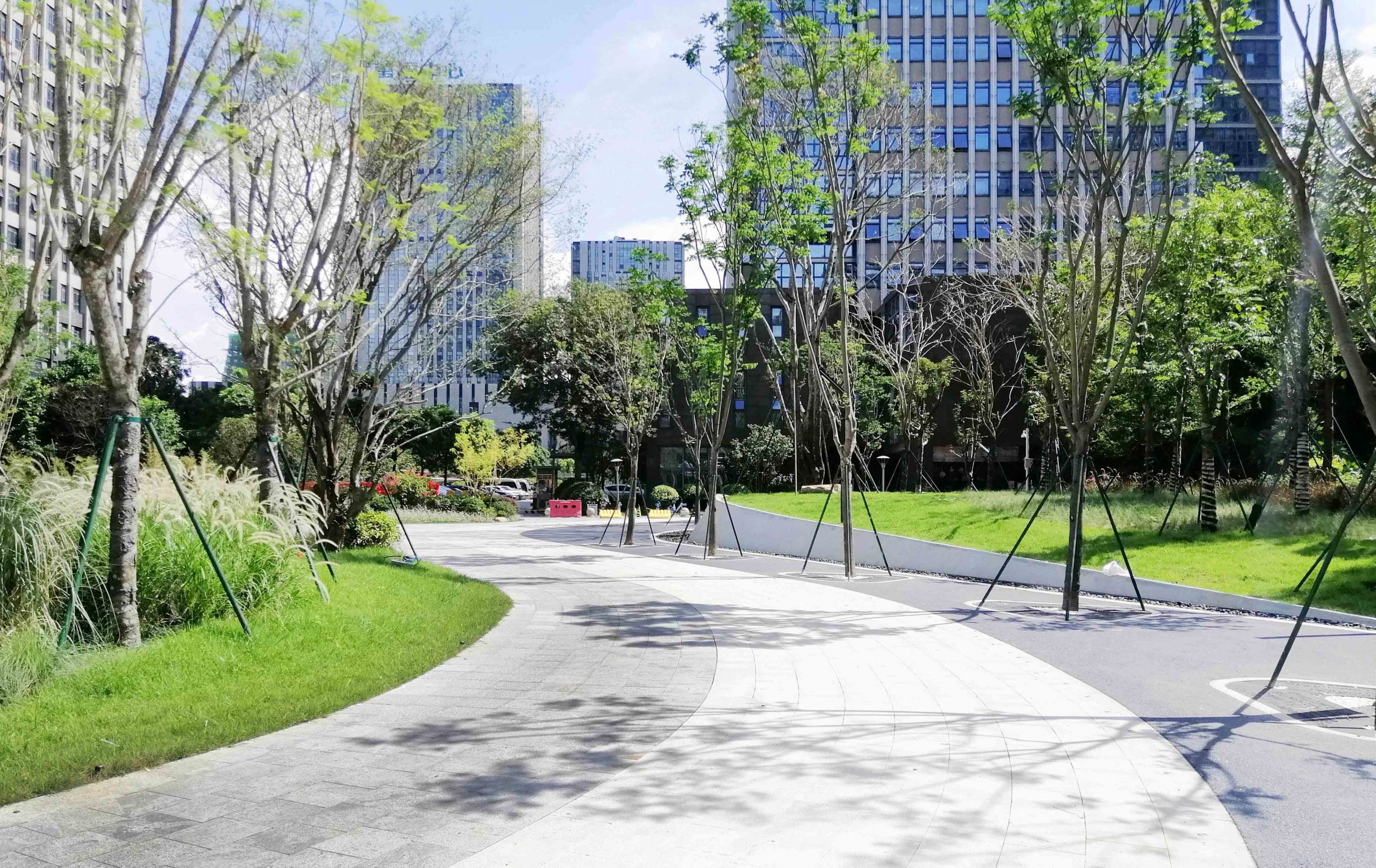 福州市高新区创业园中央绿化带景观建设工程