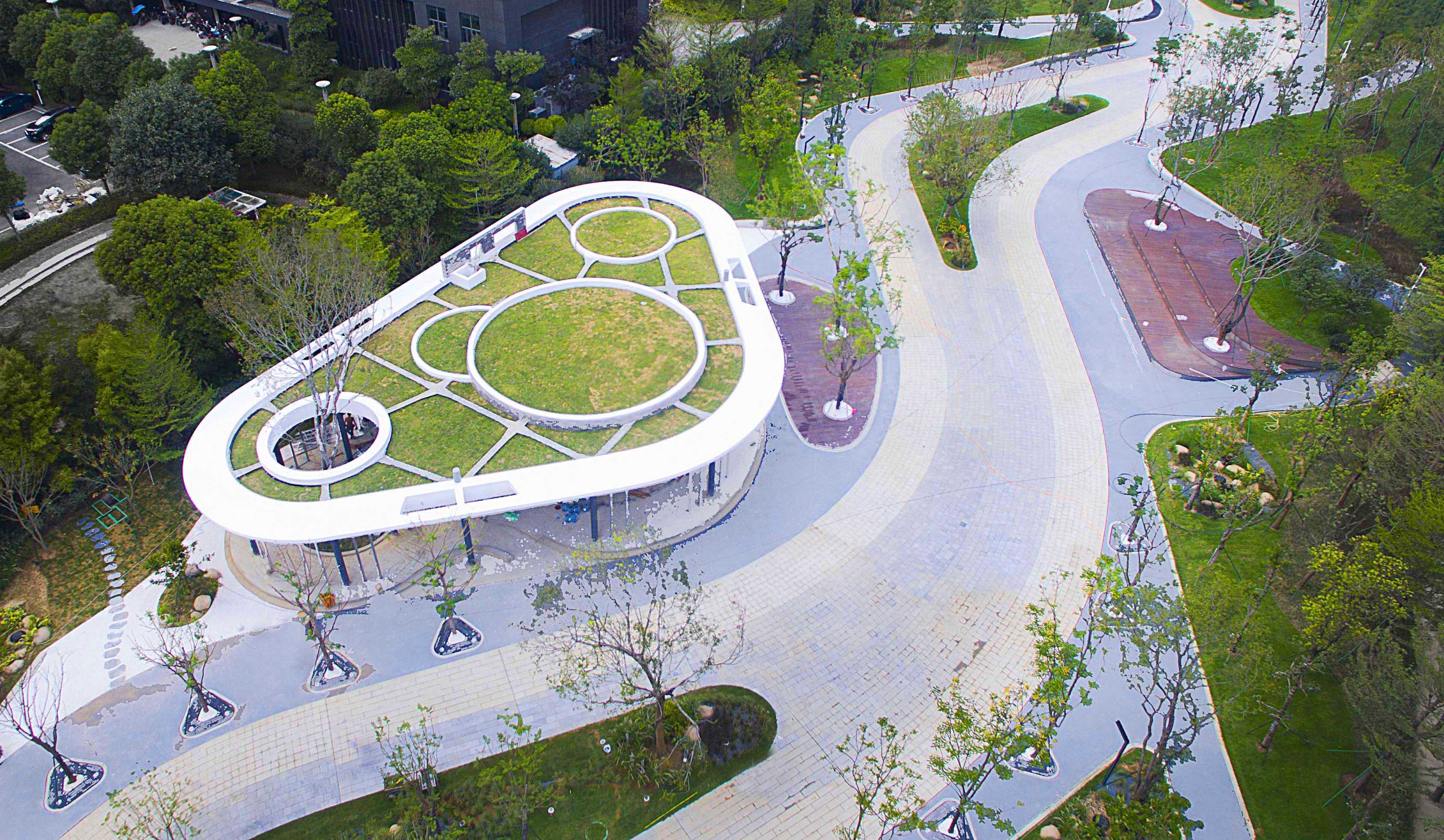 福州市高新区创业园中央绿化带景观建设工程