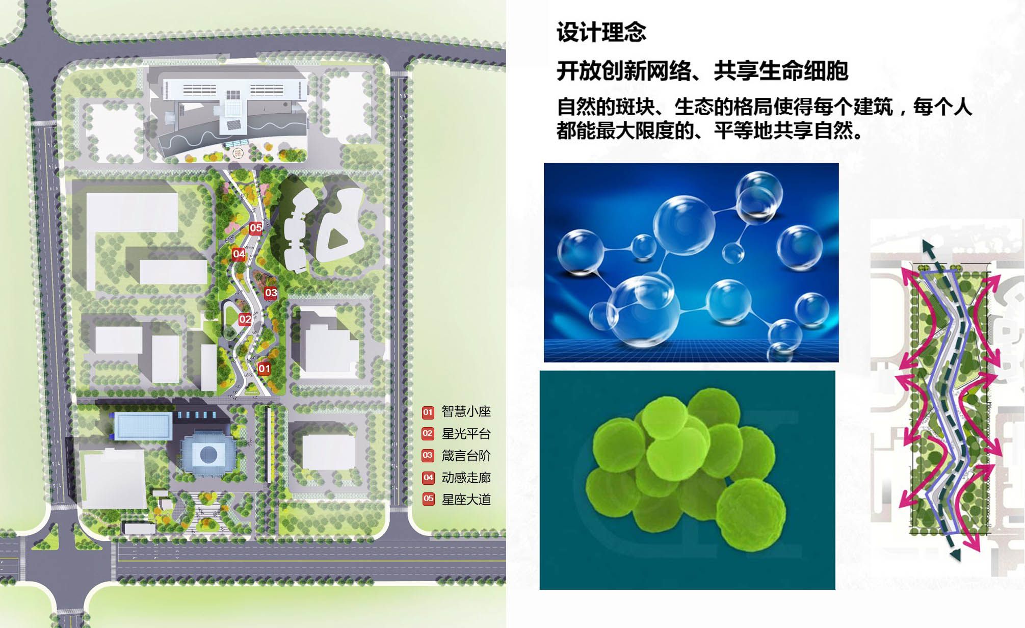 福州市高新区创业园中央绿化带景观建设工程