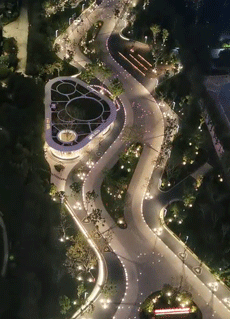 福州市高新区创业园中央绿化带景观建设工程
