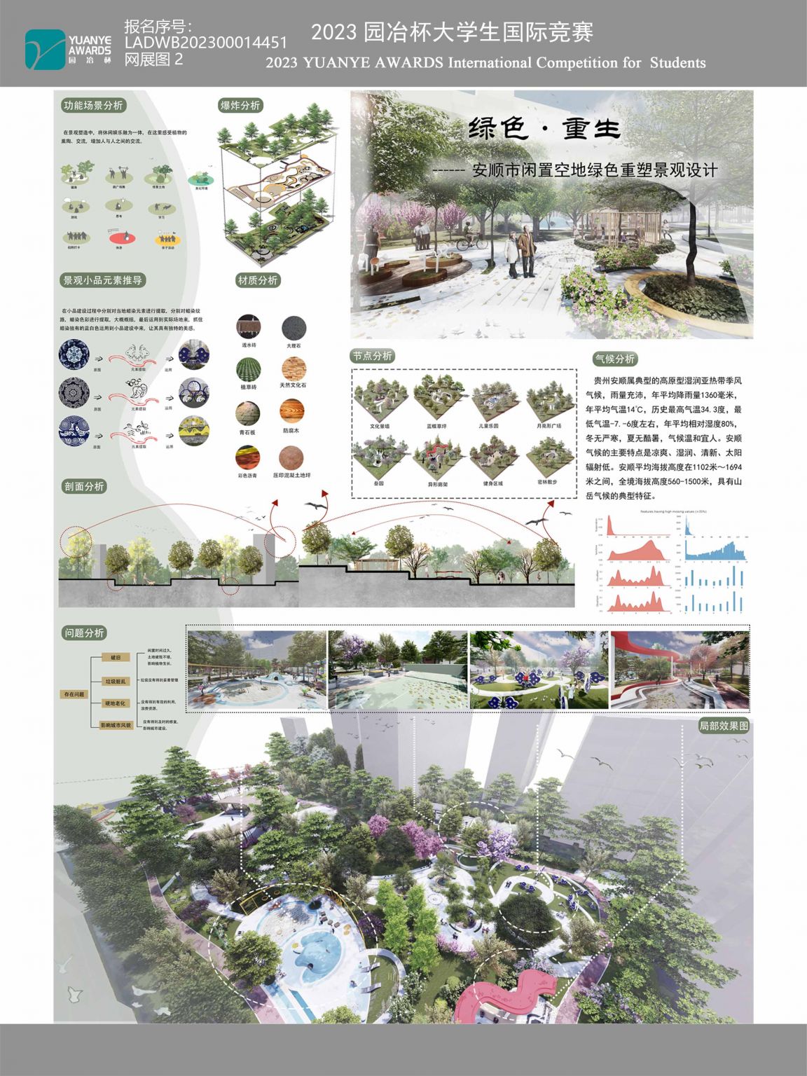 绿色重生-安顺市闲置空地绿色重塑景观设计