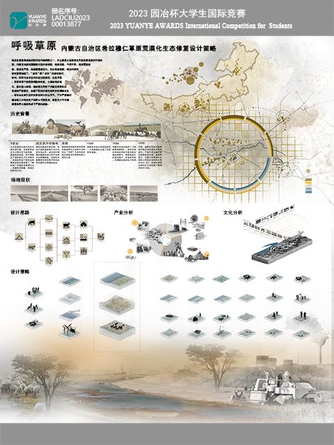 呼吸草原——内蒙古自治区希拉穆仁草原荒漠化生态修复设计策略