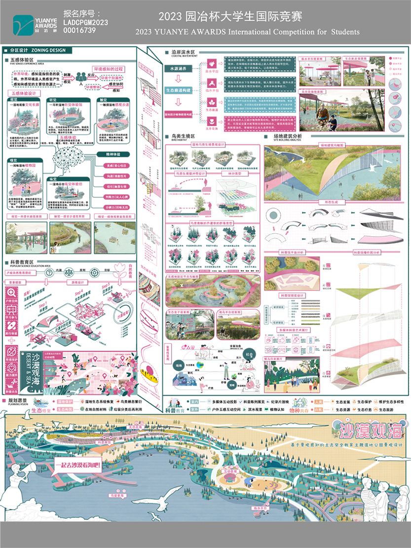 沙漠观海——基于景观感知的生态安全教育主题湿地公园景观设计