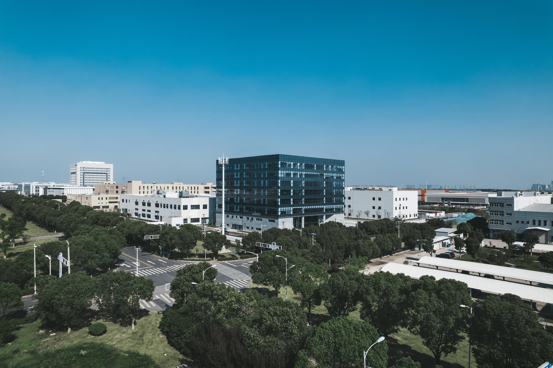 产业园区位置，landmark of the campus.jpg