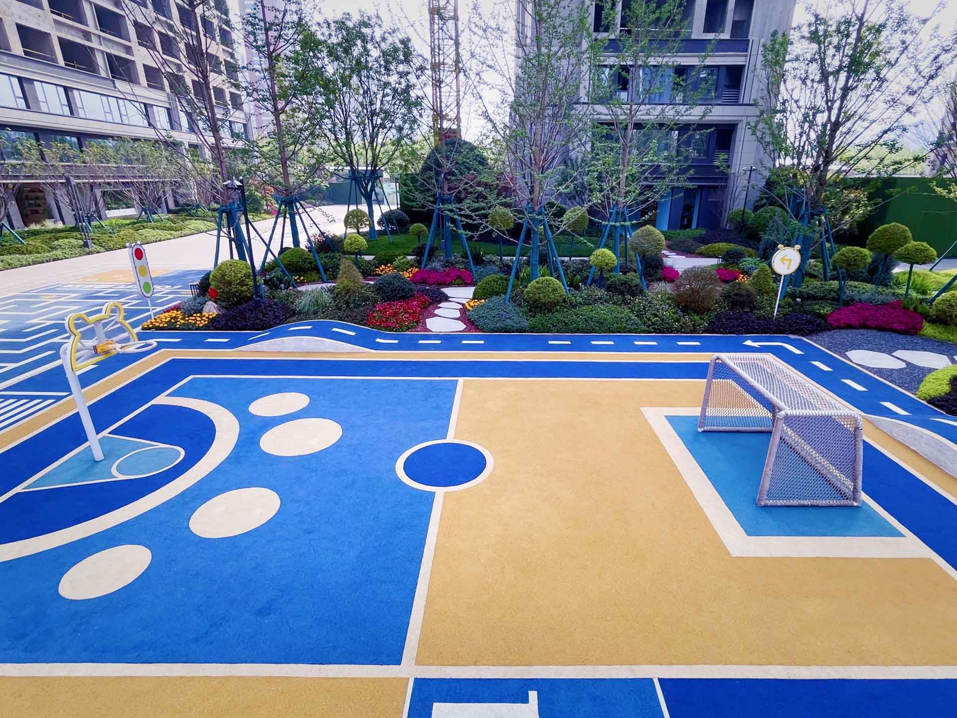 绿城春和印月项目示范区景观绿化及市政工程
