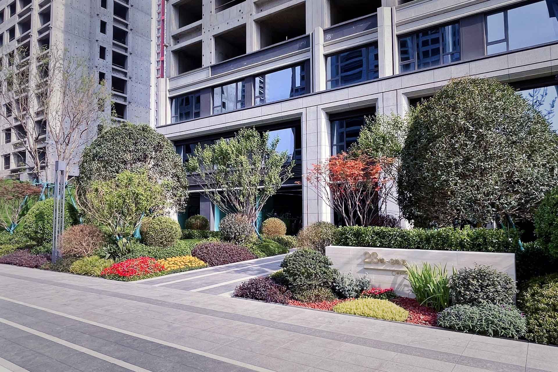 绿城春和印月项目示范区景观绿化及市政工程