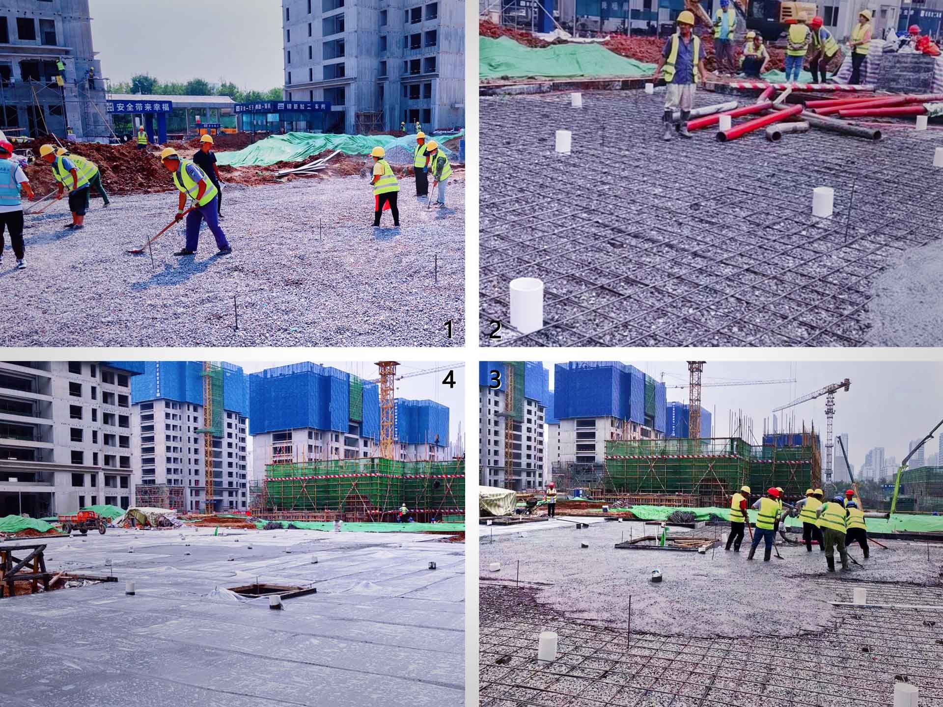 绿城春和印月项目示范区景观绿化及市政工程