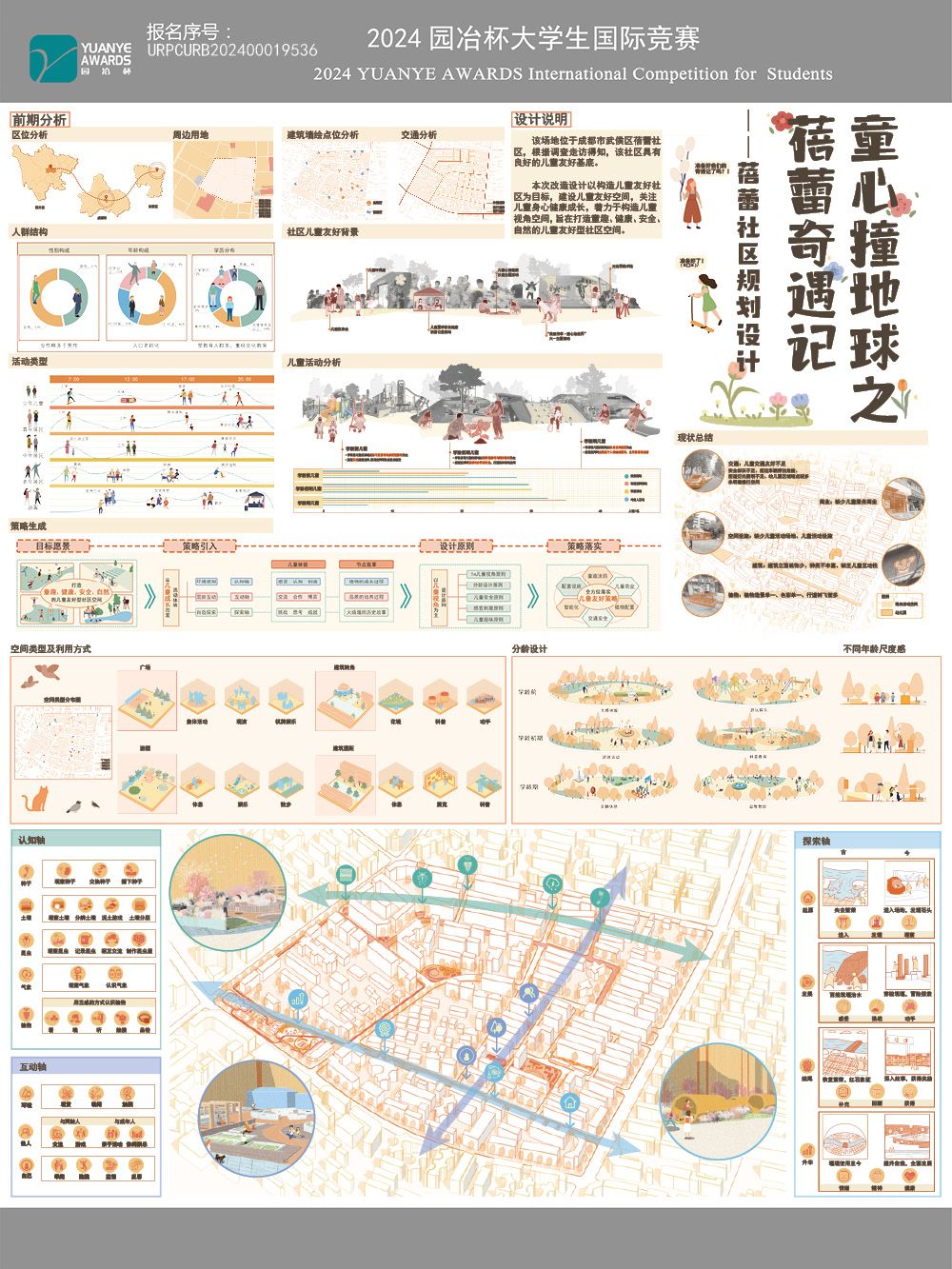 童心撞地球之蓓蕾奇遇记——蓓蕾社区规划设计