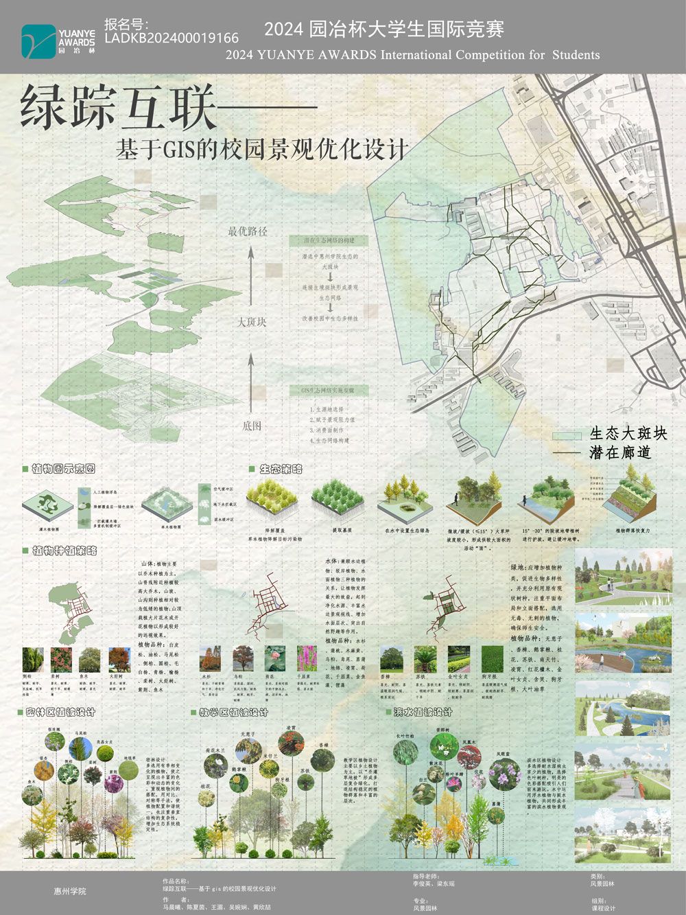 绿踪互联——基于GIS的校园景观优化设计