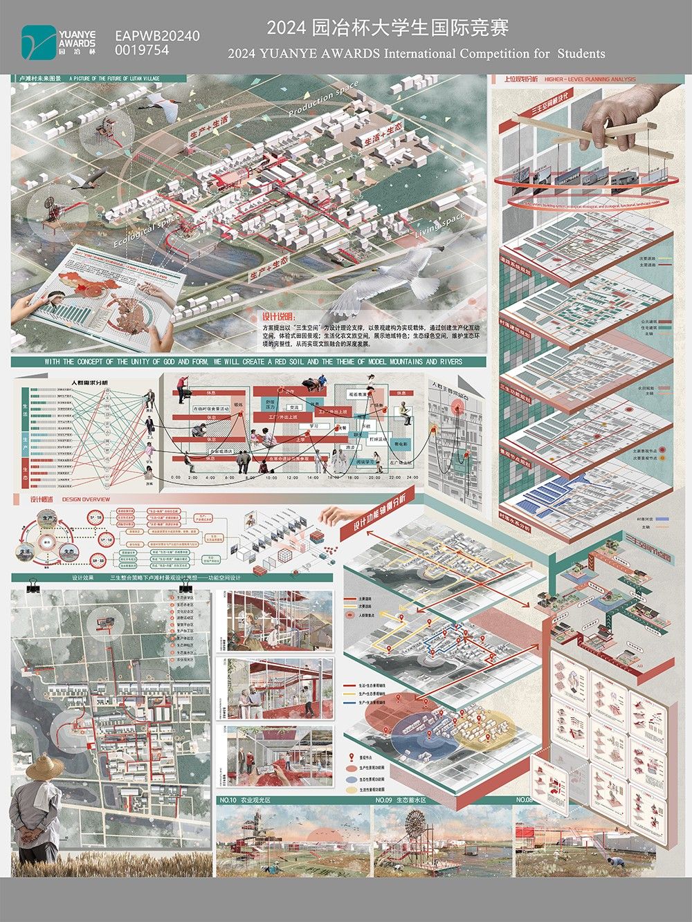 虹桥分野 三生酿新——“三生空间”视域下的卢滩村景观