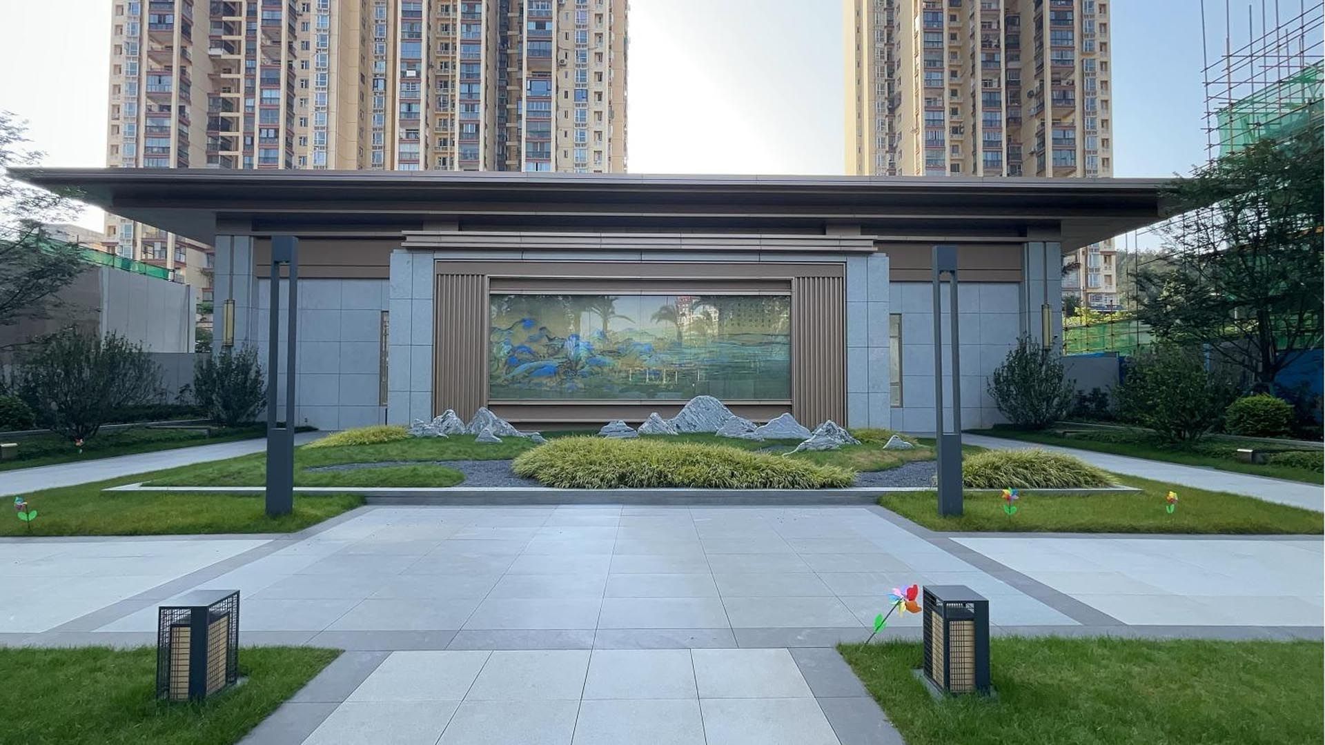 中庭大门实景图2