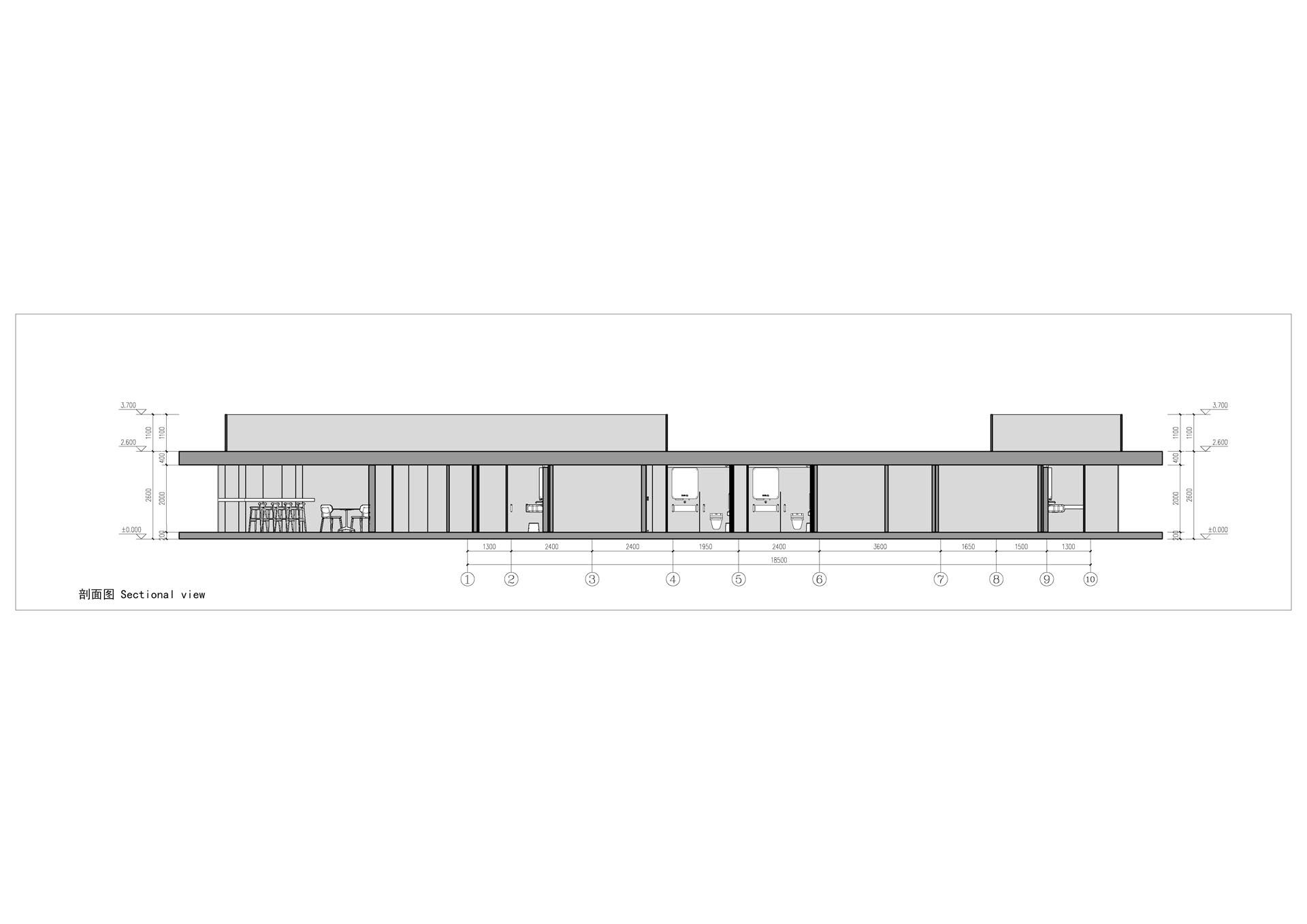 宝梓南路交叉路口（精品公厕）剖面图@成为建筑.jpg