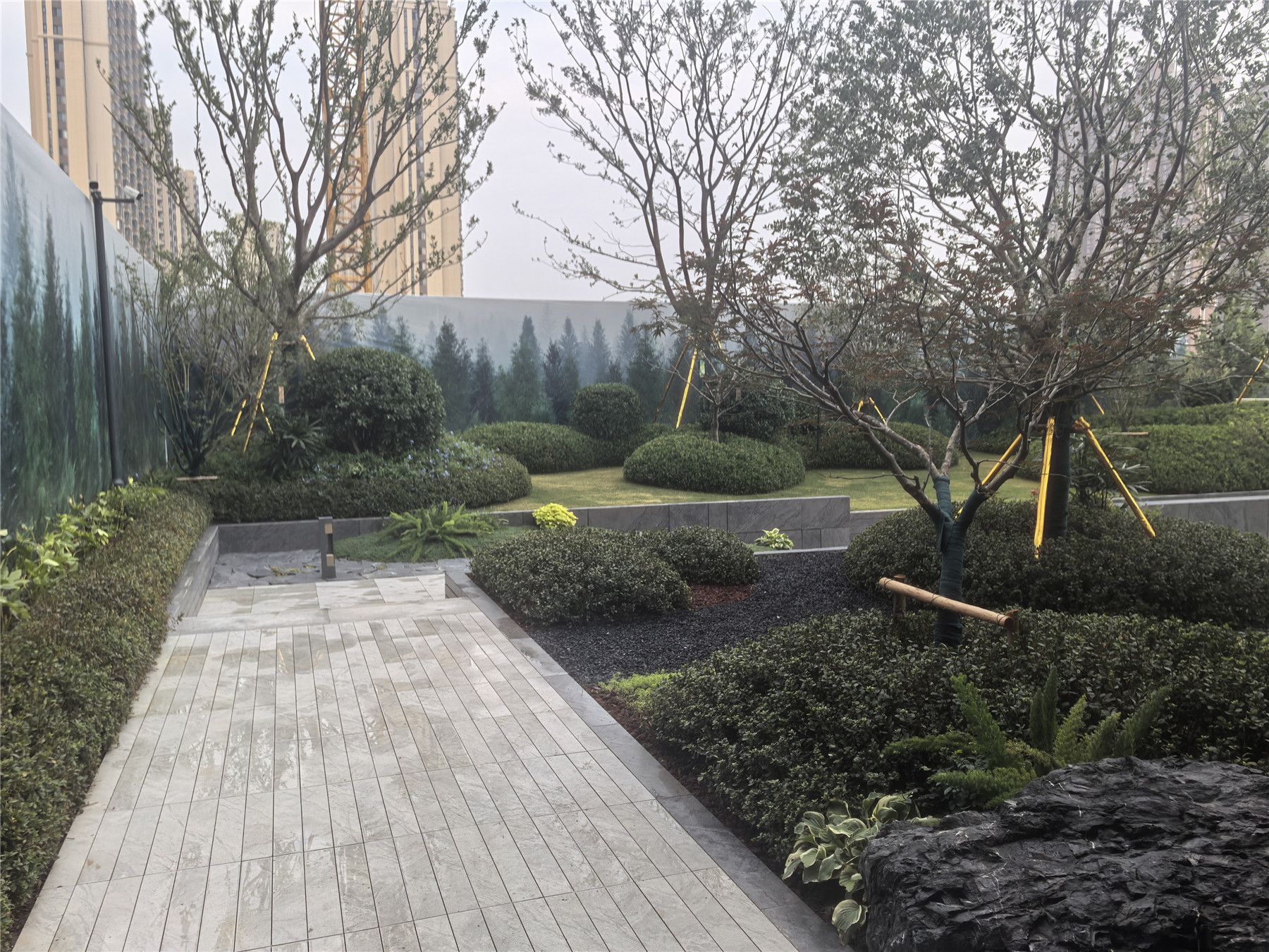 绿都上璟苑一期景观及雨污水工程