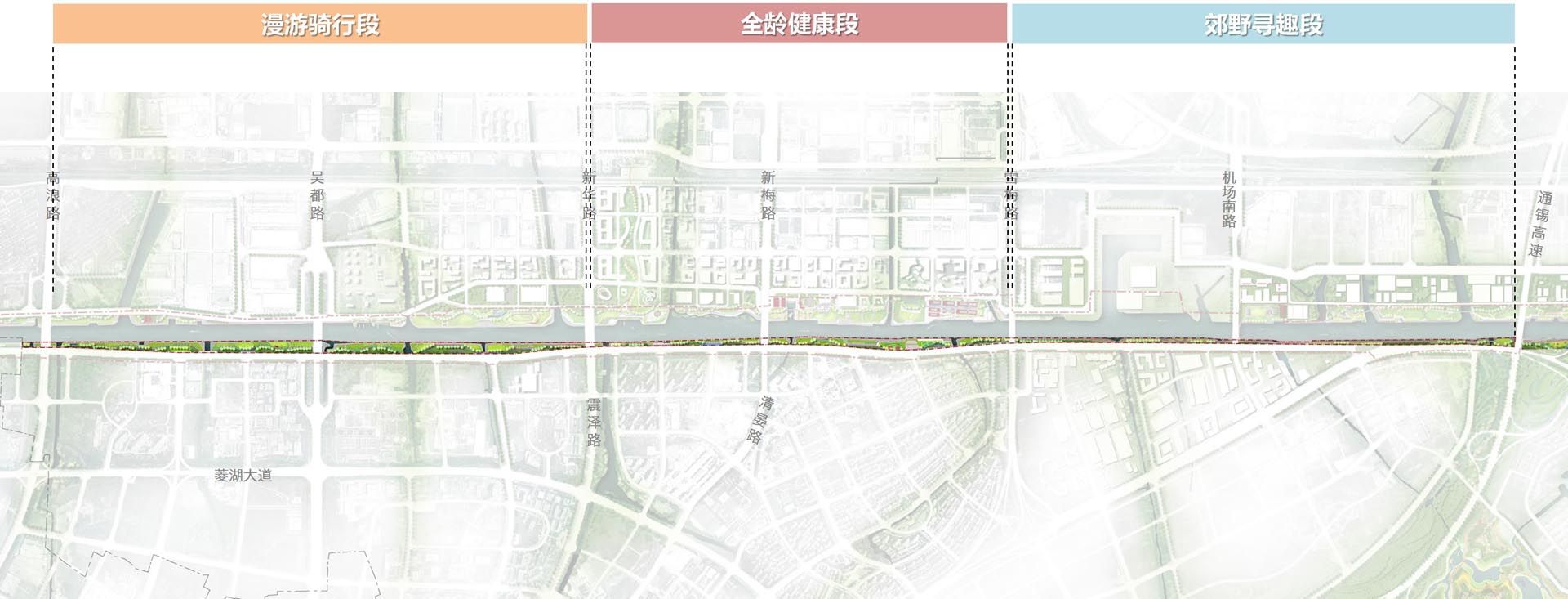 西岸主题分区平面