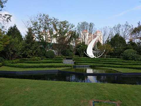 天津公司天阅海河项目示范区室外园林景观独立承包工程