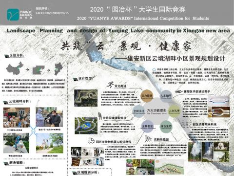 共筑“云”景观·健康家－－雄安新区云境湖畔小区景观规划设计