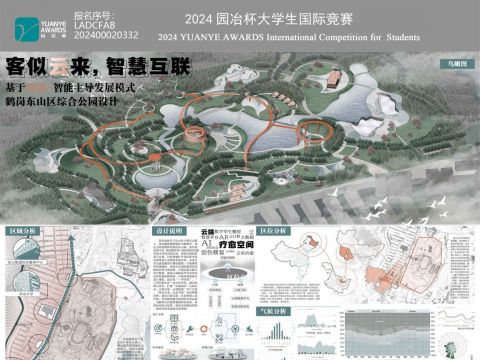 “客似云来，智慧互联”基于IOD-智能主导发展模式鹤岗东山区综合公园设计