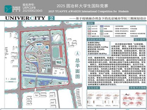 基于校镇融合理念下的北京城市学院三期规划设计